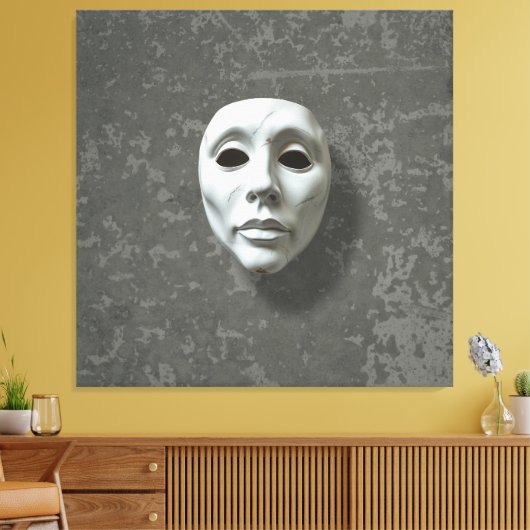 MASK LEINWANDDRUCK (Insitu (Wohnzimmer))