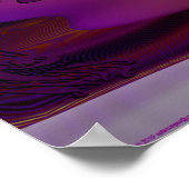 Mask Mardi Gras Trompe l'oeil-V-2 R Poster (Ecke)