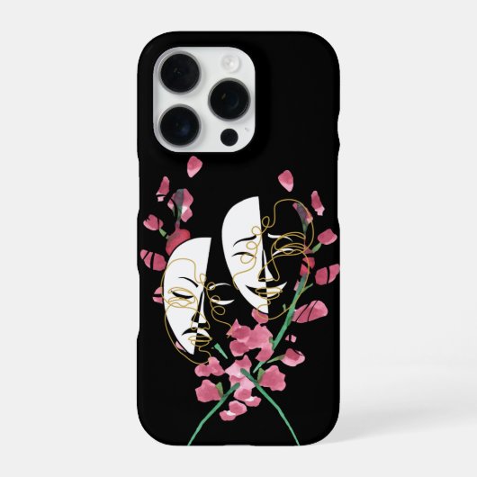 Mask phone case  iPhone hülle (Rückseite)
