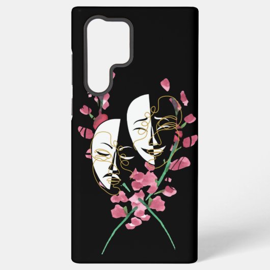 Mask phone case samsung galaxy hülle (Rückseite)