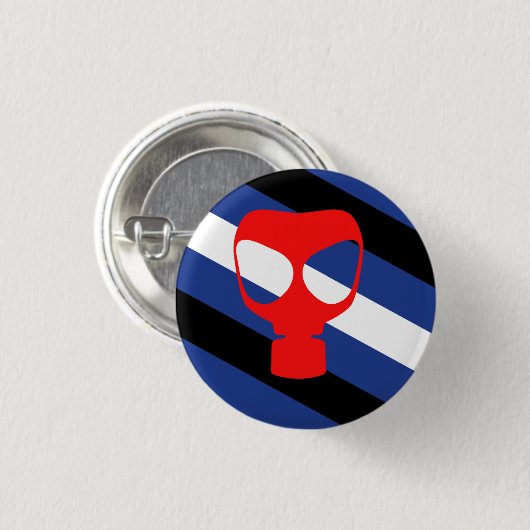 Mask Pride-Flagge Button (Vorne & Hinten)