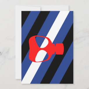 Mask Pride-Flagge Feiertagskarte
