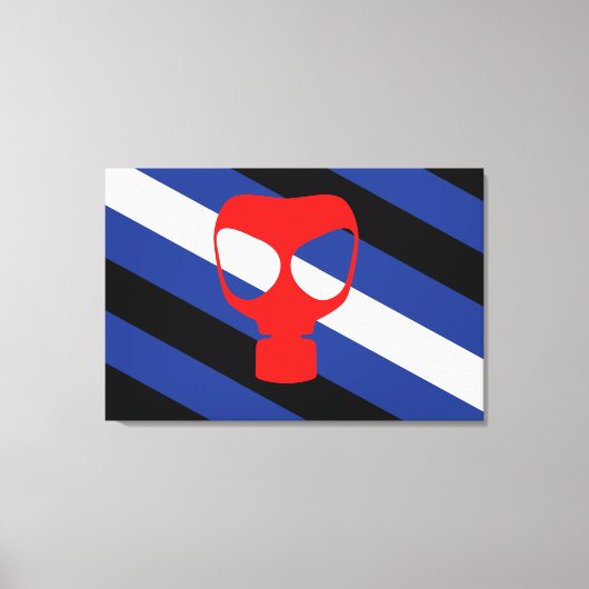 Mask Pride-Flagge Leinwanddruck (Vorderseite)