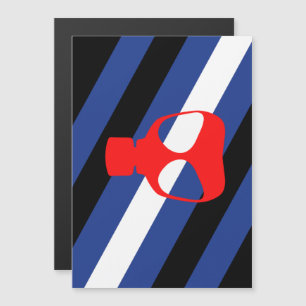 Mask Pride-Flagge Magneteinladung