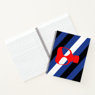 Mask Pride-Flagge Notizblock