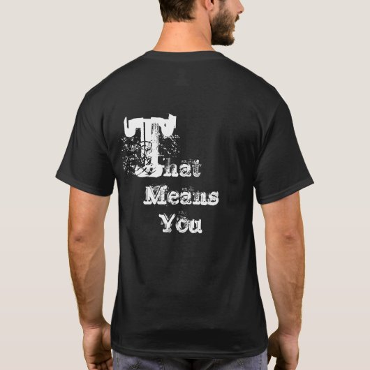 MASK T-Shirt (Rückseite)