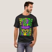 Mask Top Hat Fluer De Lis, Mardi Gras 2023 Celebra (Vorne ganz)