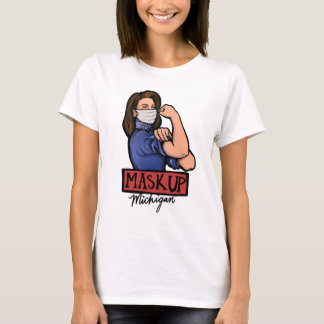 Mask up Michigan Gretchen Whitmer T-Shirt