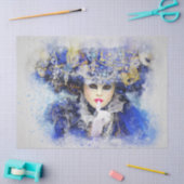 Mask Venice Art Decoupage Tissue Paper Seidenpapier (Basteln)