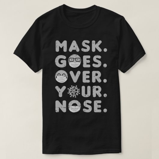 Mask Wearer Mask übernimmt die Quarantäne Ihrer Na T-Shirt (Design vorne)