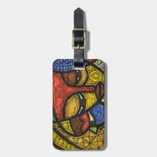 Maske 2 gepäckanhänger (Vorderseite vertikal)