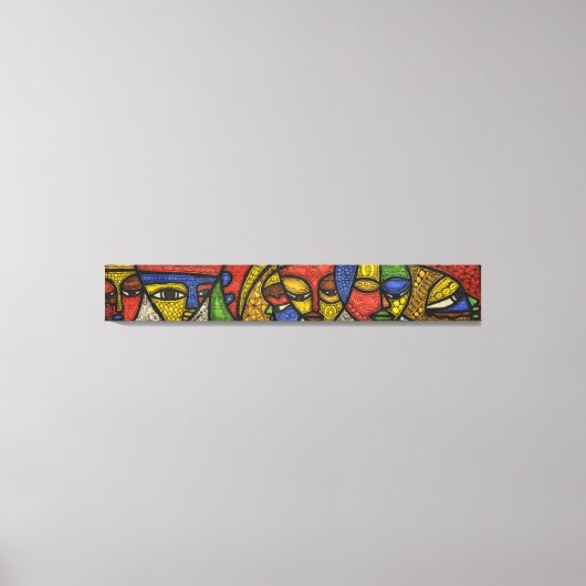 Maske 2 leinwanddruck (Vorderseite)