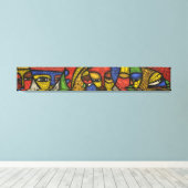 Maske 2 leinwanddruck (Insitu (Holzboden))