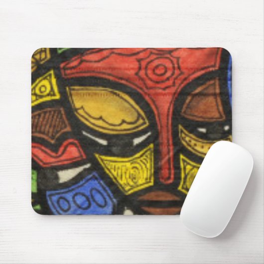 Maske 2 mousepad (Mit Mouse)