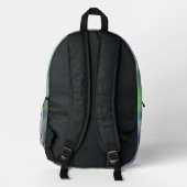 Maske Bedruckter Rucksack (Rückseite)