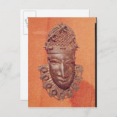 Maske, Benin Postkarte (Vorne/Hinten)