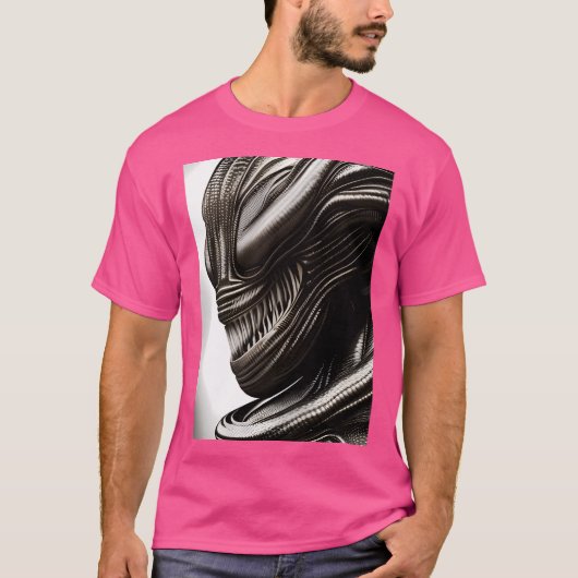 Maske der Alien T-Shirt (Vorderseite)