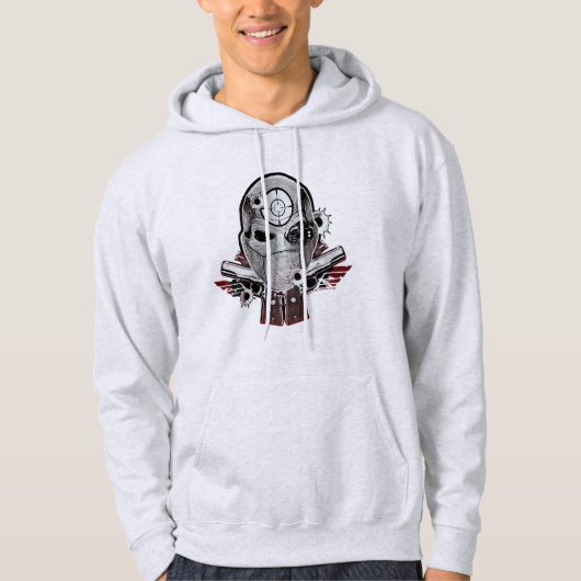 Maske der Selbstmord-Gruppen-| Deadshot u. Hoodie (Vorderseite)