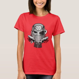 Maske der Selbstmord-Gruppen- Deadshot u. T-Shirt