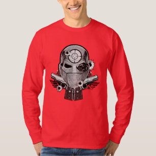 Maske der Selbstmord-Gruppen-  Deadshot u. T-Shirt