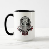 Maske der Selbstmord-Gruppen-| Deadshot u. Tasse (Links)