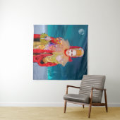 Maske der venezianischen Tapisserie Wandteppich (Beispiel (Horizontal))