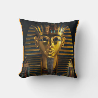 Maske des altägyptischen Pharaos, King Tut goldene Kissen