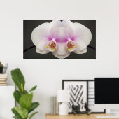 Maske des Orchideen Poster (Heimbüro)