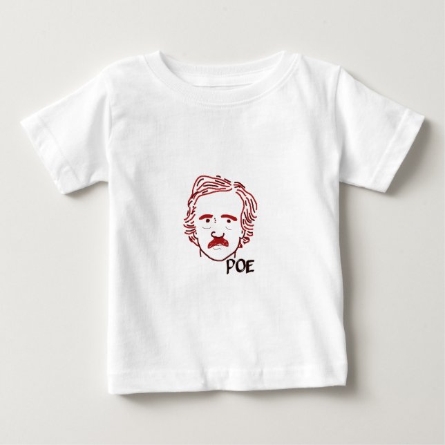 Maske des roten Poe Baby T-shirt (Vorderseite)