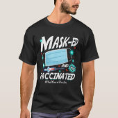 Maske Ed geimpfte Mitarbeiter im Gesundheitswesen T-Shirt (Vorderseite)