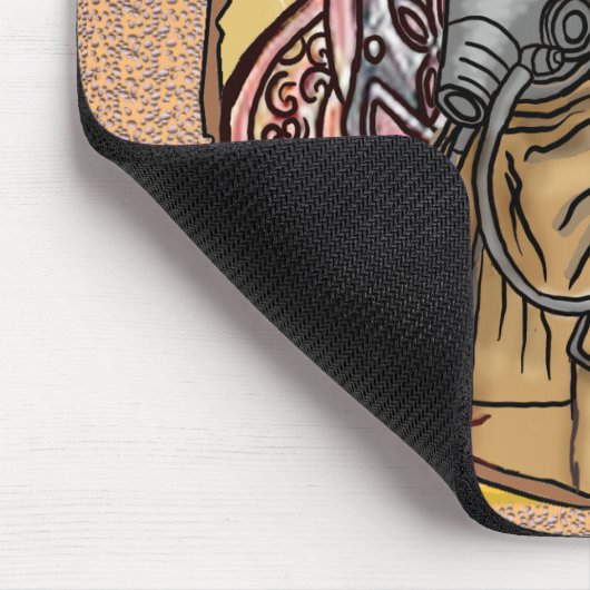 Maske Firefighter Mouse Pad Mousepad (Ecke)
