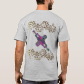 Maske Fünf Augen Stachel T-Shirt (Rückseite)