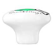 Maske für Schädeltrage Thunder_Cove Keramikknauf (Seitenansicht)