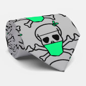 Maske für Schädeltrage Thunder_Cove Krawatte (Gerollt)