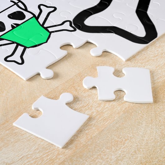 Maske für Schädeltrage Thunder_Cove Puzzle (Seite)