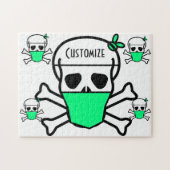 Maske für Schädeltrage Thunder_Cove Puzzle (Horizontal)