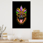 Maske German Shepherd Poster (Küche)