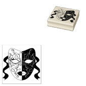 Maske Gummistempel (Stempel)