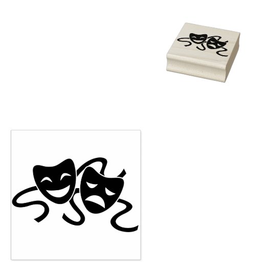 Maske Gummistempel (Stempel)