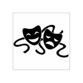 Maske Gummistempel (Prägung)