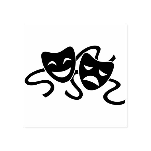 Maske Gummistempel (Prägung)