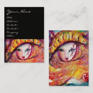 MASKE in den GELBEN/darstellenden Künsten, Visitenkarte