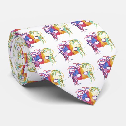 Maske: Krawatte (Gerollt)