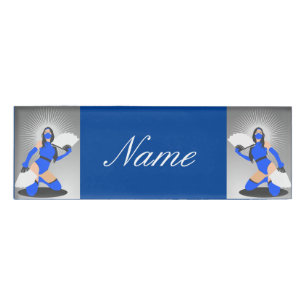 Maske Kriegerin Prinzessin Thunder_Cove Namenschild