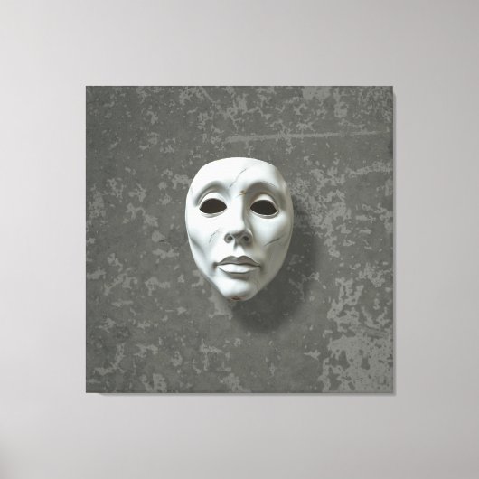 MASKE LEINWANDDRUCK (Vorderseite)