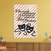 Maske Leinwanddruck (Insitu (Wohnzimmer))
