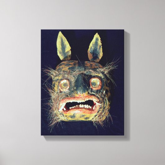 Maske Leinwanddruck (Vorderseite)