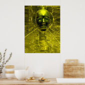 Maske Nefertiti Poster (Küche)
