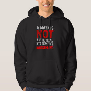 Maske nicht politische Aussage Iq Test Funny Mask Hoodie