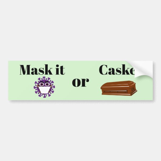 Maske oder Autoaufkleber (Vorne)
